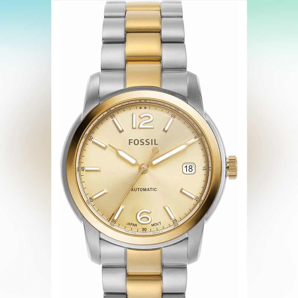 Fossil Women’s Heritage Automatic Two-Tone Stainless Steel Watch